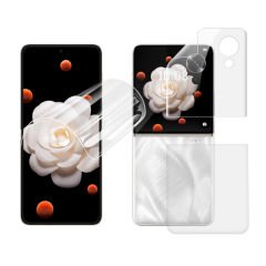 Microcase Honor Magic V Flip  Hydrogel Esnek Ön Arka Koruma Filmi - AL3426