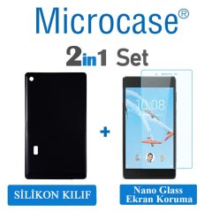 Huawei Mediapad T3 7 Wifi BG2-W09 Silikon Kılıf SYH + EKRAN KORUMA