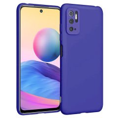 Microcase Xiaomi Redmi Note 10 5G / Poco M3 Pro CamPRO Serisi Kamera Korumalı Silikon Kılıf - AL3427