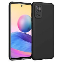Microcase Xiaomi Redmi Note 10 5G / Poco M3 Pro CamPRO Serisi Kamera Korumalı Silikon Kılıf - AL3427