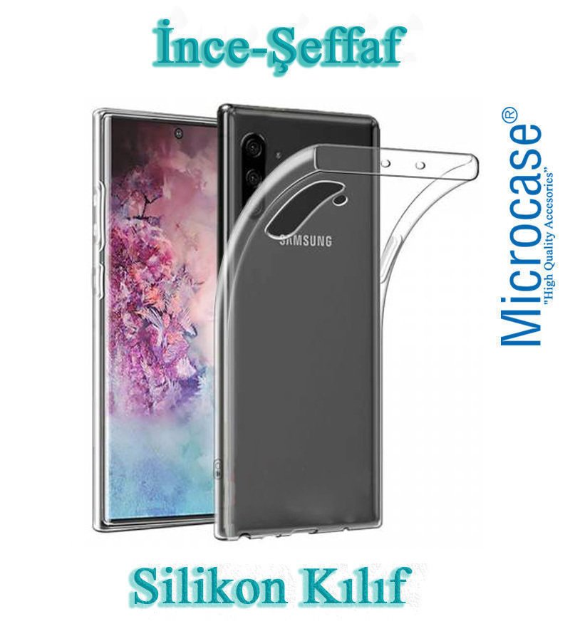 Microcase Samsung Galaxy Note 10 Ultra İnce 0.2 mm Soft Silikon Kılıf