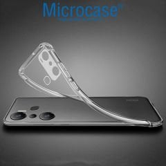 Microcase Infinix Hot 20i Slim Serisi Soft TPU Silikon Kılıf - Şeffaf AL3324