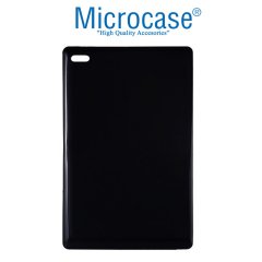 Microcase Lenovo Tab 4 8 Silikon Kılıf Siyah + EKRAN KORUMA(SEÇ)