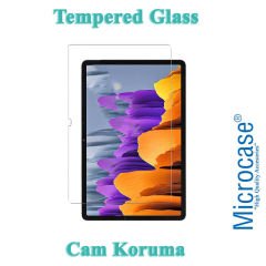 Samsung Galaxy Tab S7 FE LTE 12.4 2021 SM-T735C SM-T735 T736 T730 Tempered Glass Cam Ekran Koruma