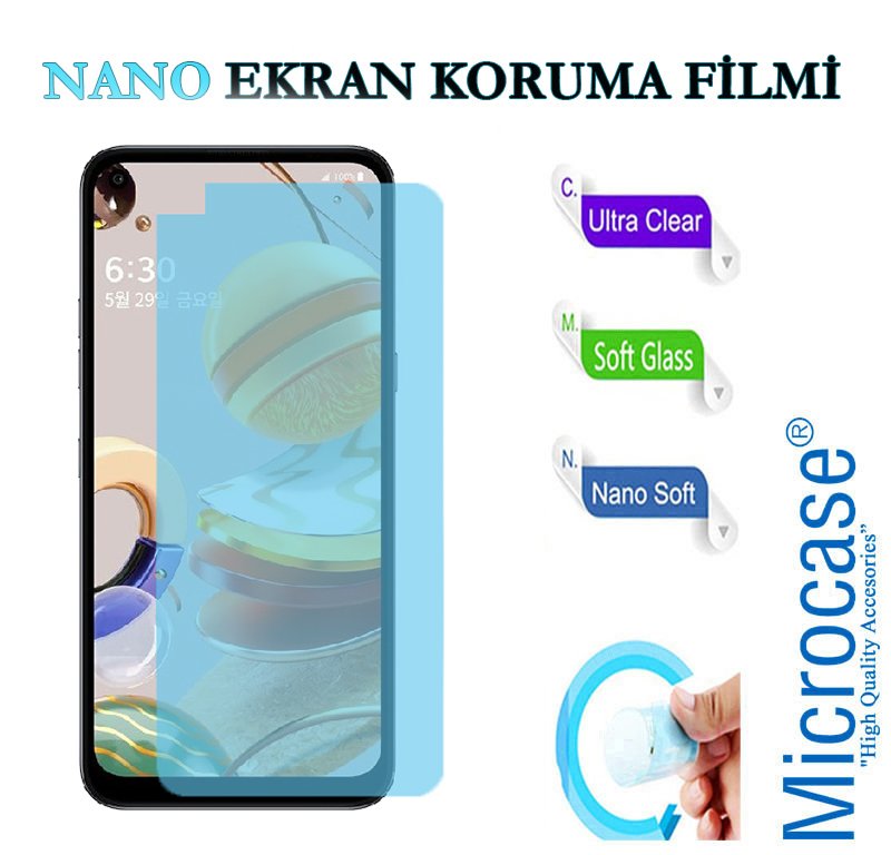 Microcase LG k51s Nano Esnek Ekran Koruma Filmi