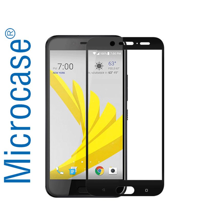 Htc 10 Evo Tam Kaplayan Çerçeveli Tempered Cam Koruma