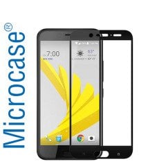 Htc 10 Evo Tam Kaplayan Çerçeveli Tempered Cam Koruma