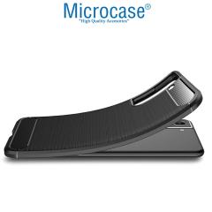 Microcase Samsung Galaxy S22 Plus 5G Brushed Silikon Kılıf -Siyah