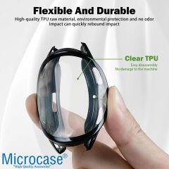 Microcase Samsung Galaxy Watch 6 40mm Önü Kapalı Silikon Kılıf - AL3173