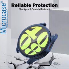 Microcase Samsung Galaxy Watch 6 40mm Önü Kapalı Silikon Kılıf - AL3173