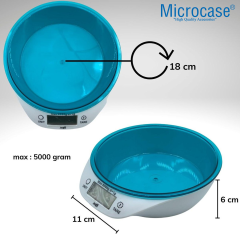 Microcase Dijital Göstergeli Hassas Mutfak Terazisi Tartısı - AL5107