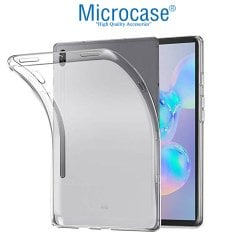Microcase Samsung Galaxy Tab S6 T860 Tablet Silikon Soft Kılıf + Tempered Glass Cam Koruma