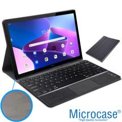 Microcase Lenovo Tab M10 TB328FU 10.1 inch / T328 Bluetooth Touchpad Klavye+Mouse+Kılıf -BKK7