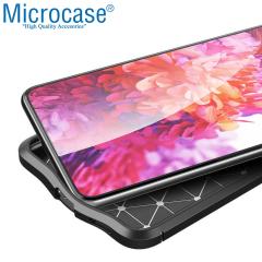 Microcase Samsung Galaxy S22 5G Leather Silikon Kılıf - Siyah