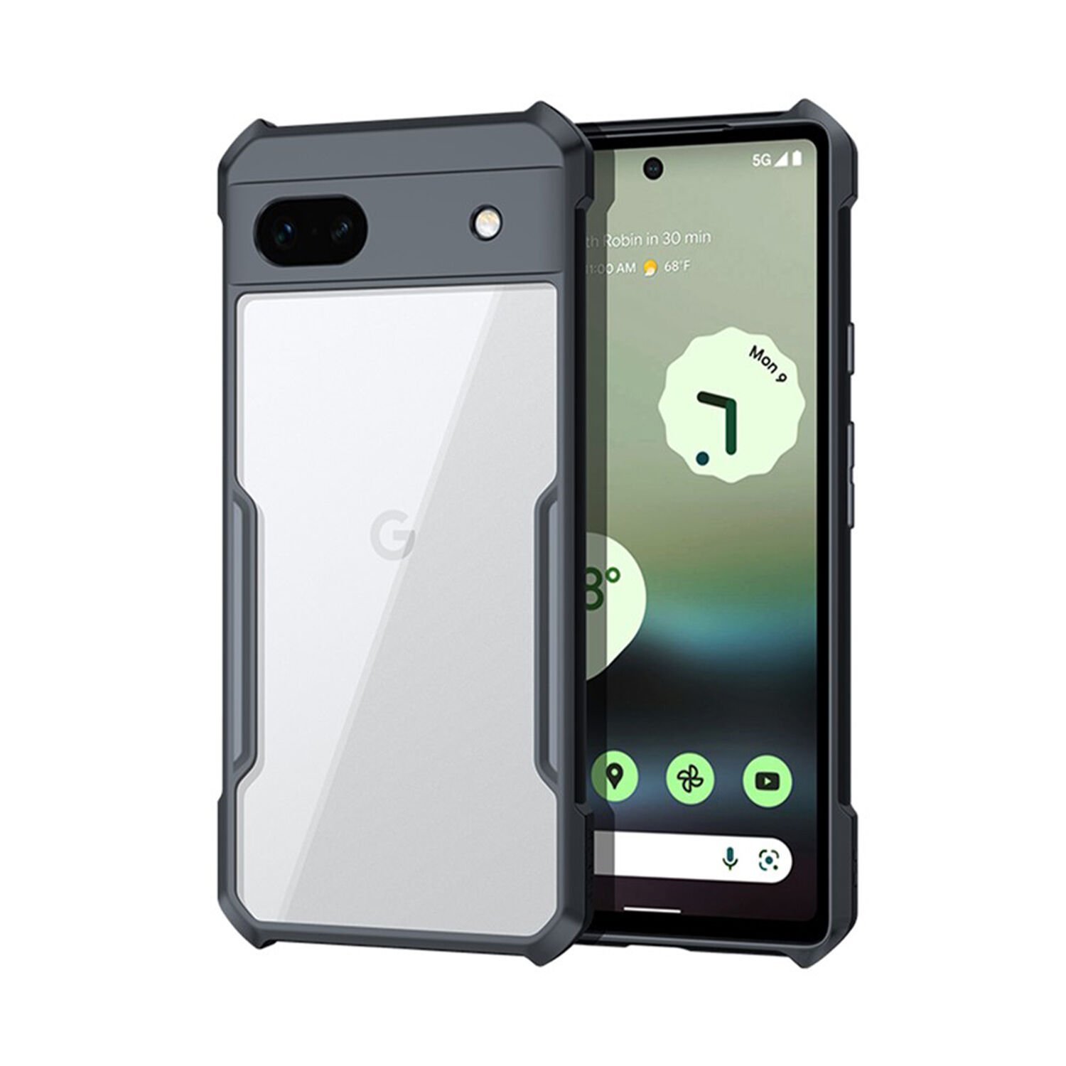 Microcase Google Pixel 7a ile uyumlu Airbag Serisi Darbeye Dayanıklı Köşe Korumalı Tpu Kılıf - AL3370