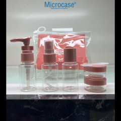 Microcase Doldurulabilir Kaplar Seyahat Banyo Seti 6 Parça - AL5110