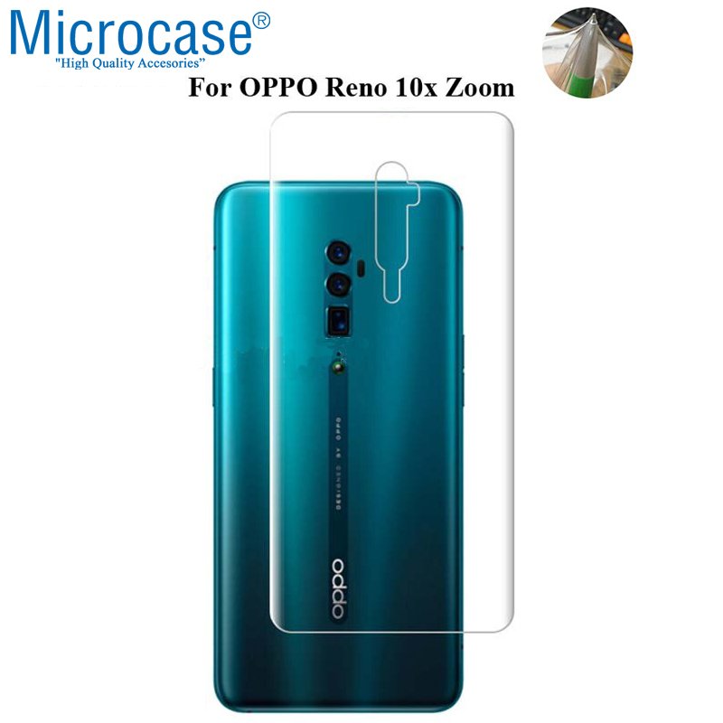 Microcase Oppo Reno 10x Zoom Full Arka Kaplama Koruma Filmi
