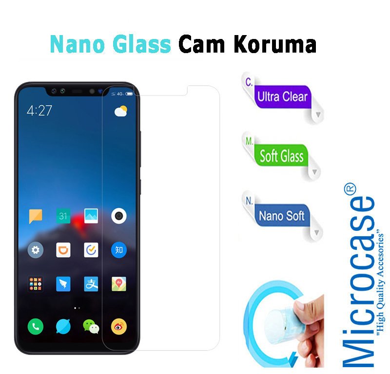 Microcase Xiaomi Mi 8 Pro Nano Glass Cam Ekran Koruma Filmi