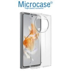 Microcase Huawei Mate X3 Sert Kristal Kapak Kılıf - Şeffaf AL3157