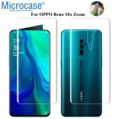 Microcase Oppo Reno 10x Zoom Full Ön Arka Kaplama Koruma Filmi