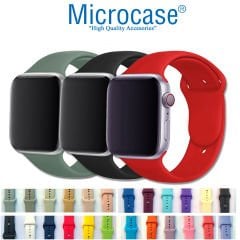 Microcase Apple Watch SE 40mm Silikon Kordon Kayış M-L (SEÇENEKLİ)