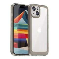 Microcase Iphone 15 Shield Serisi Darbeye Dayanıklı Yarı Esnek Plastik TPU Kılıf - AL8100