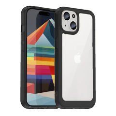 Microcase Iphone 15 Shield Serisi Darbeye Dayanıklı Yarı Esnek Plastik TPU Kılıf - AL8100