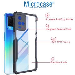 Microcase Vivo Y21a / Y21 / Y33S Airbag Serisi Darbeye Dayanıklı Köşe Korumalı Tpu Kılıf - AL3370