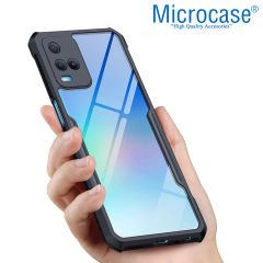 Microcase Vivo Y21a / Y21 / Y33S Airbag Serisi Darbeye Dayanıklı Köşe Korumalı Tpu Kılıf - AL3370