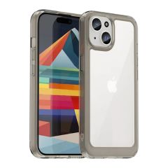 Microcase Iphone 15 Plus Shield Serisi Darbeye Dayanıklı Yarı Esnek Plastik TPU Kılıf - AL8100