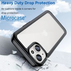 Microcase Iphone 15 Plus Shield Serisi Darbeye Dayanıklı Yarı Esnek Plastik TPU Kılıf - AL8100