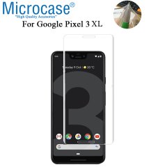 Microcase Google Pixel 3 XL Full Ön Kaplama Koruma Filmi