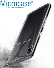Microcase Xiaomi Redmi 7A Ultra İnce 0.2 mm Soft Silikon Kılıf + Tempered Glass Cam Koruma (SEÇENEKLİ)