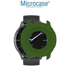 Microcase Amazfit GTR 2 47mm Önü Açık Tasarım Silikon Kılıf (SEÇENEKLİ)