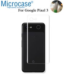 Microcase Google Pixel 3 Full Arka Kaplama Koruma Filmi
