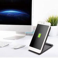 Microcase Samsung-iPhone-Airpods ile uyumlu 15W 2in1 Kablosuz Hızlı Şarj Standı - AL3755