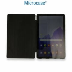 Microcase iPad 2022 10.9 Uyumlu Smart Cover Serisi Standlı Deri Kılıf-AL4131 Siyah