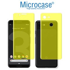 Microcase Google Pixel 3 Full Ön Arka Kaplama Koruma Filmi