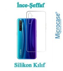 Microcase Realme XT İnce 0.2 mm Soft Silikon Kılıf - Şeffaf