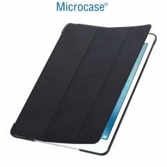 Microcase Huawei MatePad SE 10.4 Smart Cover Serisi Standlı Deri Kılıf-Siyah AL4131
