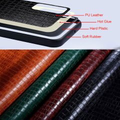 Microcase Xiaomi Mi 11 Ultra Kamera Korumalı Yılan Derisi Kaplama Plastik Kılıf - AL8121