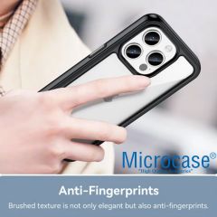 Microcase Iphone 15 ProMax Shield Serisi Darbeye Dayanıklı Yarı Esnek Plastik TPU Kılıf - AL8100