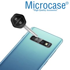Samsung Galaxy S10 Kamera Cam Lens Koruyucu Tempered Glass