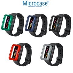 Microcase Honor Band 6 Önü Açık Tasarım Rubber Plastik Kılıf (SEÇENEKLİ)