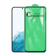 Microcase Samsung Galaxy S22 5G Ceramic Nano Tam Kaplayan Ekran Koruma - Siyah