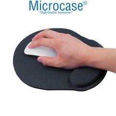 Microcase DS101 Kaydırmaz Taban Mat Bilek Destekli Mouse Pad 23x25cm - AL3822