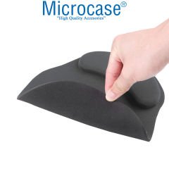 Microcase DS101 Kaydırmaz Taban Mat Bilek Destekli Mouse Pad 23x25cm - AL3822