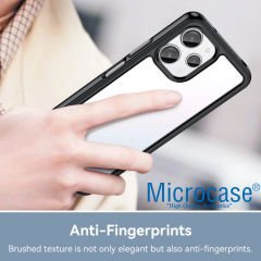 Microcase Xiaomi Poco M6 Pro 5G-Redmi 12 5G Shield Serisi Darbeye Dayanıklı Yarı Esnek Plastik TPU Kılıf - AL8100
