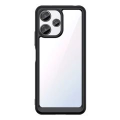 Microcase Xiaomi Poco M6 Pro 5G-Redmi 12 5G Shield Serisi Darbeye Dayanıklı Yarı Esnek Plastik TPU Kılıf - AL8100