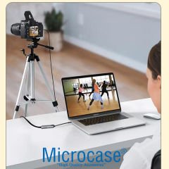 Microcase 2in1 USB / Type-C to HDMI Video Capture Video Kayıt Ekran Aktarma - AL3914